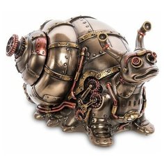 Статуэтка- шкатулка в стиле Стимпанк Улитка WS-1060 113-906383 Veronese