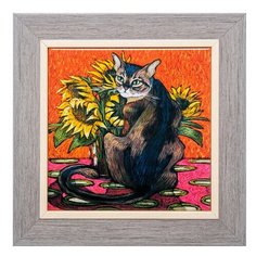 Панно керамическое Ван Кот 15х15 ANG-989 113-504329 Artangels