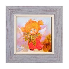 Панно керамическое Ангел хорошего настроения 10х10 ANG-449 113-502412 Artangels