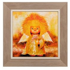 Панно керамическое Ангел процветания 15х15 ANG-410 113-502124 Artangels