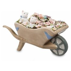 Музыкальная фигурка Тележка с цветами CMS-15/60 113-101313 Pavone