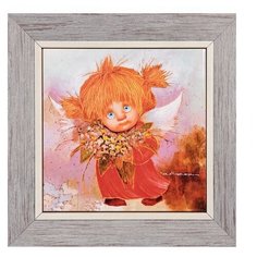 Панно керамическое Ангел хорошего настроения 15х15 ANG-776 113-503804 Artangels