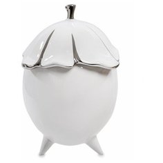 Декоративная ваза с крышкой OS- 85 113-108229 Cervena Kostka
