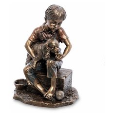 Статуэтка Мальчик с собакой WS-955 113-905672 Veronese