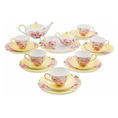 Чайный сервиз на 6 перс. Пионы (Torino Peony Pavone) JK- 83 113-451461
