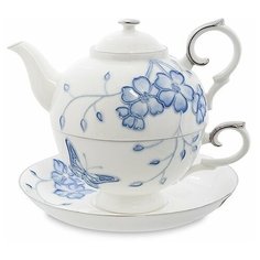 Чайный набор Голубая бабочка JS-33 113-451604 Pavone