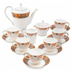 Чайный сервиз на 6 перс. Риомаджоре (Riomaggiore Pavone) JK-218 113-451637