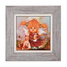 Панно керамическое Ангел изобилия 10х10 ANG-756 113-503784 Artangels