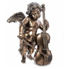 Статуэтка Херувим с виолончелью WS-976 113-906299 Veronese