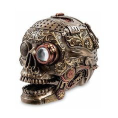 Статуэтка в стиле Стимпанк Череп с подвижной челюстью WS-909 113-905349 Veronese