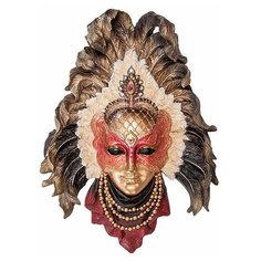 Венецианская маска Перо павлина WS-362 113-902958 Veronese