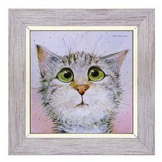 Панно керамическое Усатый- полосатый 15х15 ANG-937 113-504199 Artangels