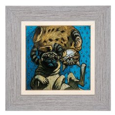 Панно керамическое Инь и Янь 10х10 ANG-976 113-504316 Artangels