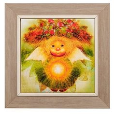Панно керамическое Солнечный ангел 15х15 ANG-409 113-502123 Artangels