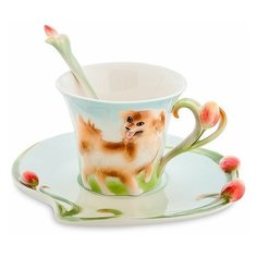 Чайная пара Собака FM-69/ 5 113-105924 Pavone