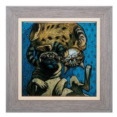 Панно керамическое Инь и Янь 15х15 ANG-986 113-504326 Artangels