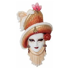 Венецианская маска Леди в шляпе WS-367 113-902963 Veronese