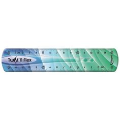 Линейка 15см Maped Twistn Flex patterns, пластик