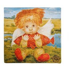 Наволочка гобеленовая Ангел успеха 35х35 ANG-393 113-502096 Artangels