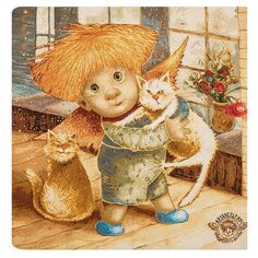 Наволочка гобеленовая Цап- царап 45х45 ANG-573 113-502957 Artangels