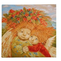 Наволочка гобеленовая Мамино сердце 45х45 ANG-433 113-502291 Artangels