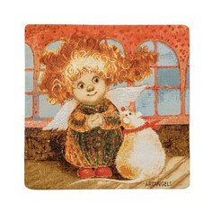 Наволочка гобеленовая Ангел добрых улыбок 30х30 ANG-620 113-503030 Artangels