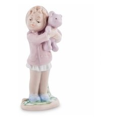 Фигурка Девочка и плюшевый мишка JP-29/54 113-106376 Pavone