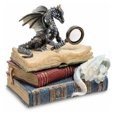 Статуэтка Дракон на книгах WS-844 113-904542 Veronese