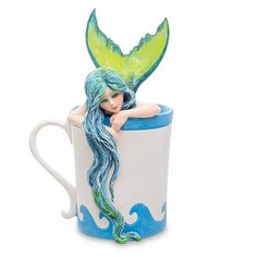 Статуэтка Чашка с русалкой Утреннее блаженство GA-92 113-904423 Great Art