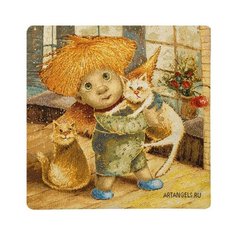 Наволочка гобеленовая Цап-царап 30х30 ANG-564 113-502948 Artangels