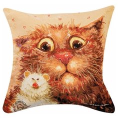 Подушка гобеленовая Кошки- мышки 45х45 ANG-781/1 113-503810 Artangels