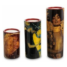 Набор подсвечников Judith - Danae - Music Густав Климт (Museum Parastone) pr- TS02KL 113-108010