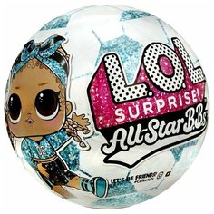 LOLs MGA Entertainment Кукла игрушка LOL Сюрприз ЛОЛ эксклюзив оригинал - Спортивные, Teal Rockets 3 серия (L.O.L. Surprise! All Star BBs Series 3 Soccer Football Team Teal Rockets)