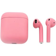 Беспроводные наушники Apple AirPods 2 Color (без беспроводной зарядки чехла), матовый темно-розовый