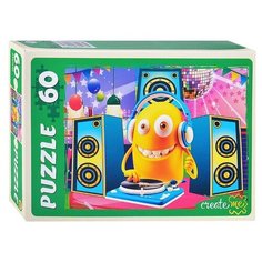 Пазлы 60 "Веселые смайлы" №2 Рыжий кот