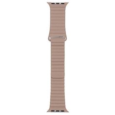 Аксессуар Ремешок Evolution для APPLE Watch 42/44mm Leather Loop AW44- LL01 Ivory 36781