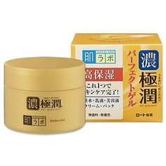 Rohto HADALABO Gokujyun Perfect Gel Гель для лица 3 в 1 для всех типов кожи 100 гр.