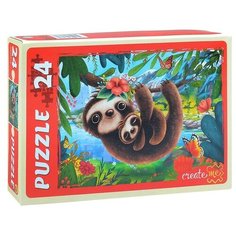 Макси-пазлы 24 "Милые ленивцы" №2 Рыжий кот