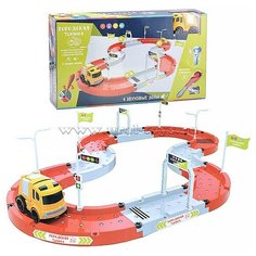 Автотрек на батарейках, в коробке Zhorya