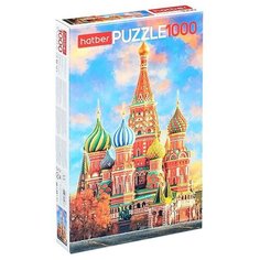 Пазлы 1000 "Собор Василия Блаженного" Hatber
