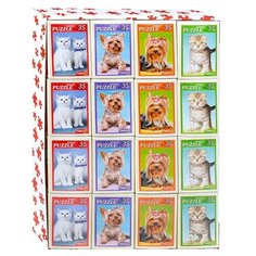 Пазлы 35 "Домашние любимцы" Рыжий кот