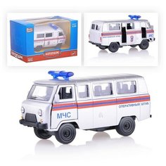 Модель "Оперативный Штаб МЧС" инерционная, металлическая, в коробке Play Smart