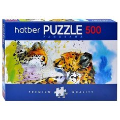 Пазлы "Premium" Панорама-Мамина любовь (500) Hatber