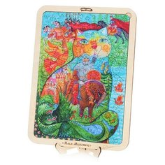 Пазл - картина из дерева "Илья муромец". 120 деталей. 5+. ТУРБО ДЕТКИ