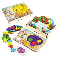 Пазл-сортер + танграм "Фея с каретой" Ань Янь