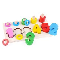 Пирамидка-вкладыш от 1 до 5 Щепочка