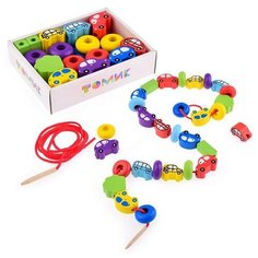 Счетный материал "Бусы" "Транспорт" (31 дет.) Томик