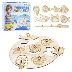 Игра настольная "Веселая рыбалка" Десятое королевство