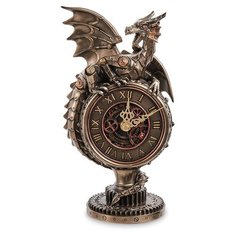 Часы настольные в стиле Стимпанк Дракон WS-1071 113-906662 Veronese