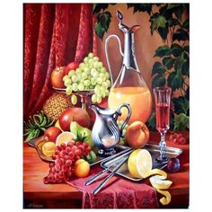 Алмазная вышивка Painting Diamond "Щедрый стол", 50x40